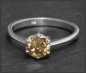 Preview: Brillant Solitär Ring, 1,18ct Diamant, 585 Weißgold